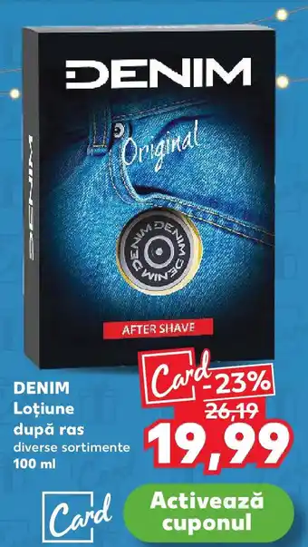 Kaufland DENIM Loţiune după ras Ofertă