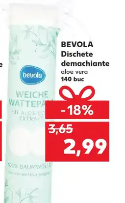 Kaufland BEVOLA Dischete demachiante Ofertă