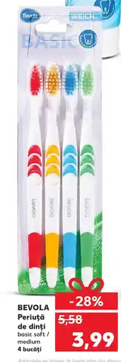 Kaufland BEVOLA Periuţă de dinți Ofertă