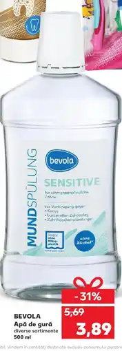 Kaufland BEVOLA Apă de gură Ofertă