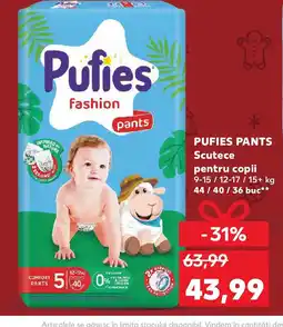 Kaufland PUFIES Pants Scutece pentru copii Ofertă