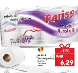 Kaufland PARISS Hârtie igienică Ofertă