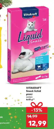 Kaufland VITAKRAFT Snack lichid pisici Ofertă