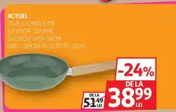 Auchan Actuel Tigăi cu inducție interior ceramic Ofertă