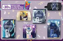 Auchan Reducere la pachetele cadou Nivea Ofertă