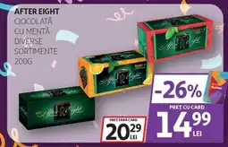 Auchan AFTER EIGHT Ciocolată cu mentă Ofertă