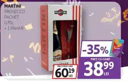 Auchan Martini Prosecco pachet Ofertă