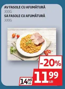 Auchan Av fasole cu afumătură Ofertă