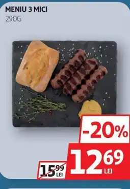 Auchan Meniu 3 mici Ofertă