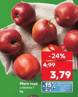 Kaufland Mere roşii calitatea Ofertă