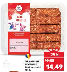 Kaufland VREAU DIN ROMÂNIA Mici porc-vită Ofertă