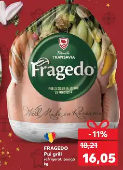 Kaufland FRAGEDO Pui grill Ofertă