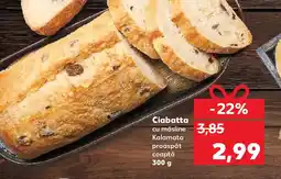 Kaufland Ciabatta Ofertă