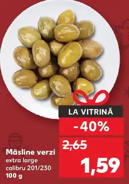 Kaufland Măsline verzi Ofertă