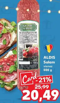 Kaufland ALDIS Salam vienez Ofertă