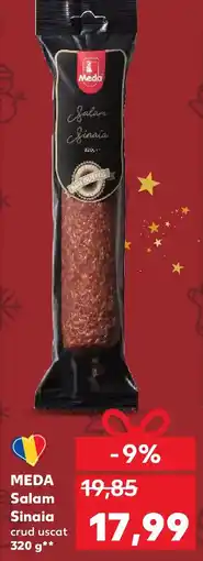 Kaufland MEDA Salam Sinaia crud uscat Ofertă