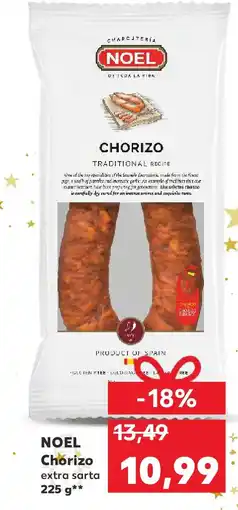Kaufland NOEL Chorizo extra sarta Ofertă