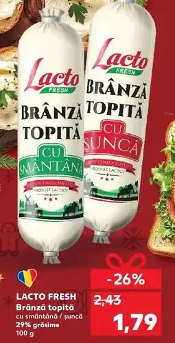 Kaufland LACTO FRESH Brânză topită Ofertă