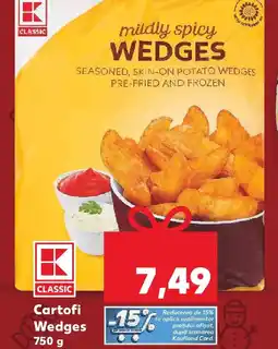 Kaufland Cartofi Wedges Ofertă