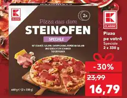 Kaufland Pizza pe vatră Speciale Ofertă