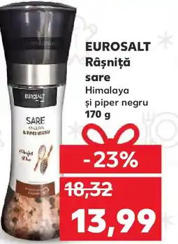 Kaufland EUROSALT Râşniţă sare Himalaya Ofertă
