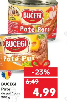 Kaufland BUCEGI Pate de pui / porc Ofertă