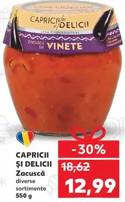 Kaufland CAPRICII ŞI DELICII Zacuscă Ofertă