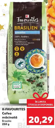 Kaufland K-FAVOURITES Cafea măcinată Ofertă