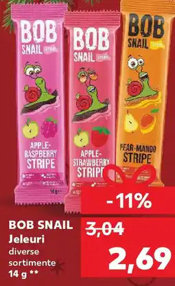 Kaufland BOB SNAIL Jeleuri Ofertă