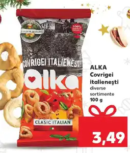 Kaufland ALKA Covrigei italieneşti Ofertă