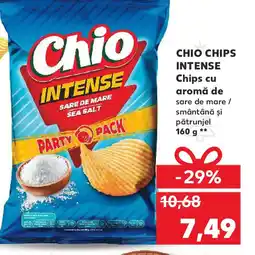 Kaufland CHIO CHIPS INTENSE Chips cu aromă de Ofertă