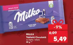 Kaufland MILKA Tabletă Ciocolată Ofertă