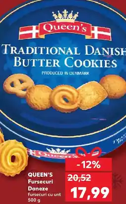 Kaufland QUEEN'S Fursecuri Daneze fursecuri cu unt Ofertă