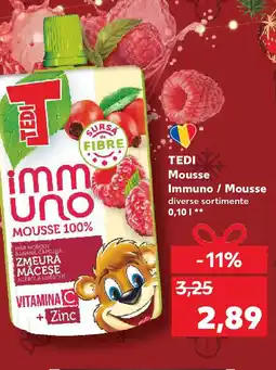 Kaufland TEDI Mousse Immuno / Mousse Ofertă