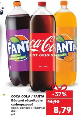 Kaufland COCA COLA / FANTA Băutură răcoritoare carbogazoasă Ofertă