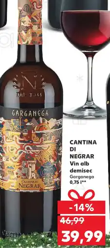 Kaufland CANTINA DI NEGRAR Vin alb demisec Garganega Ofertă