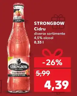 Kaufland STRONGBOW Cidru Ofertă