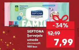 Kaufland SEPTONA Şerveţele umede dermasoft Ofertă
