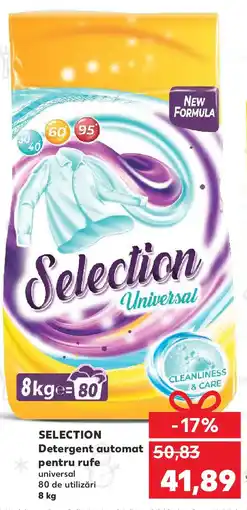 Kaufland SELECTION Detergent automat pentru rufe Ofertă