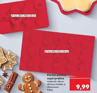 Kaufland Forme pentru copt/praline Ofertă