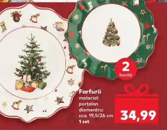 Kaufland Farfurii Ofertă