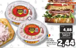 Kaufland GUSTUL CALITĂTII Salată de icre cu crap şi ceapă Ofertă