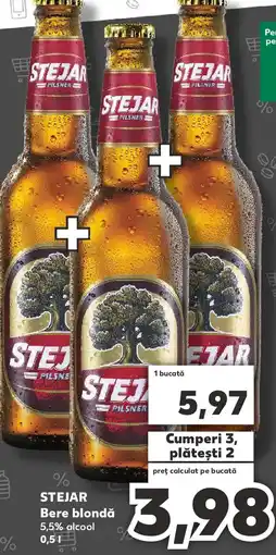 Kaufland STEJAR Bere blondă Ofertă