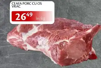 Ceafa porc cu os vrac