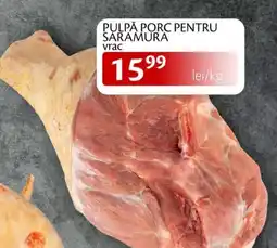 Unicarm Pulpa porc pentru saramura vrac Ofertă