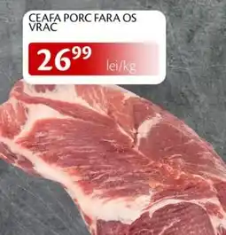 Unicarm Ceafa porc fara os vrac Ofertă