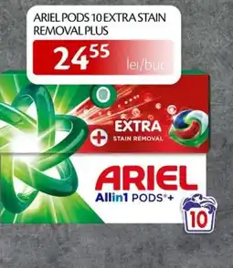 Unicarm Ariel pods 10 extra stain removal plus Ofertă