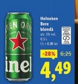 Lidl Heineken Bere blondă Ofertă