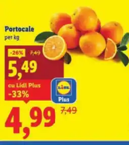 Lidl Portocale Ofertă