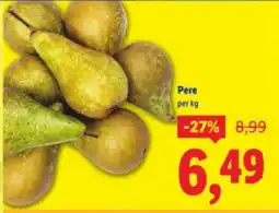 Lidl Pere Ofertă